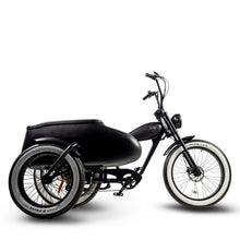 Load image into Gallery viewer, Retro ebike with sidecar from Wicked Thumb