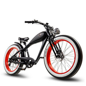 Retro Springer Ebike Wicked Thumb Rat rod Throttle electric bike