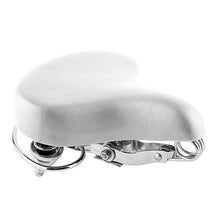 Load image into Gallery viewer, White Classic Cruiser Saddle