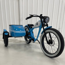 Load image into Gallery viewer, Blue Ebike with Sidecar