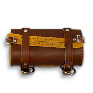 Ebike Honey Brown Leather Tool Bag