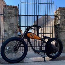 Load image into Gallery viewer, Custom General Lee bike with Springer Forks from Wicked Thumb