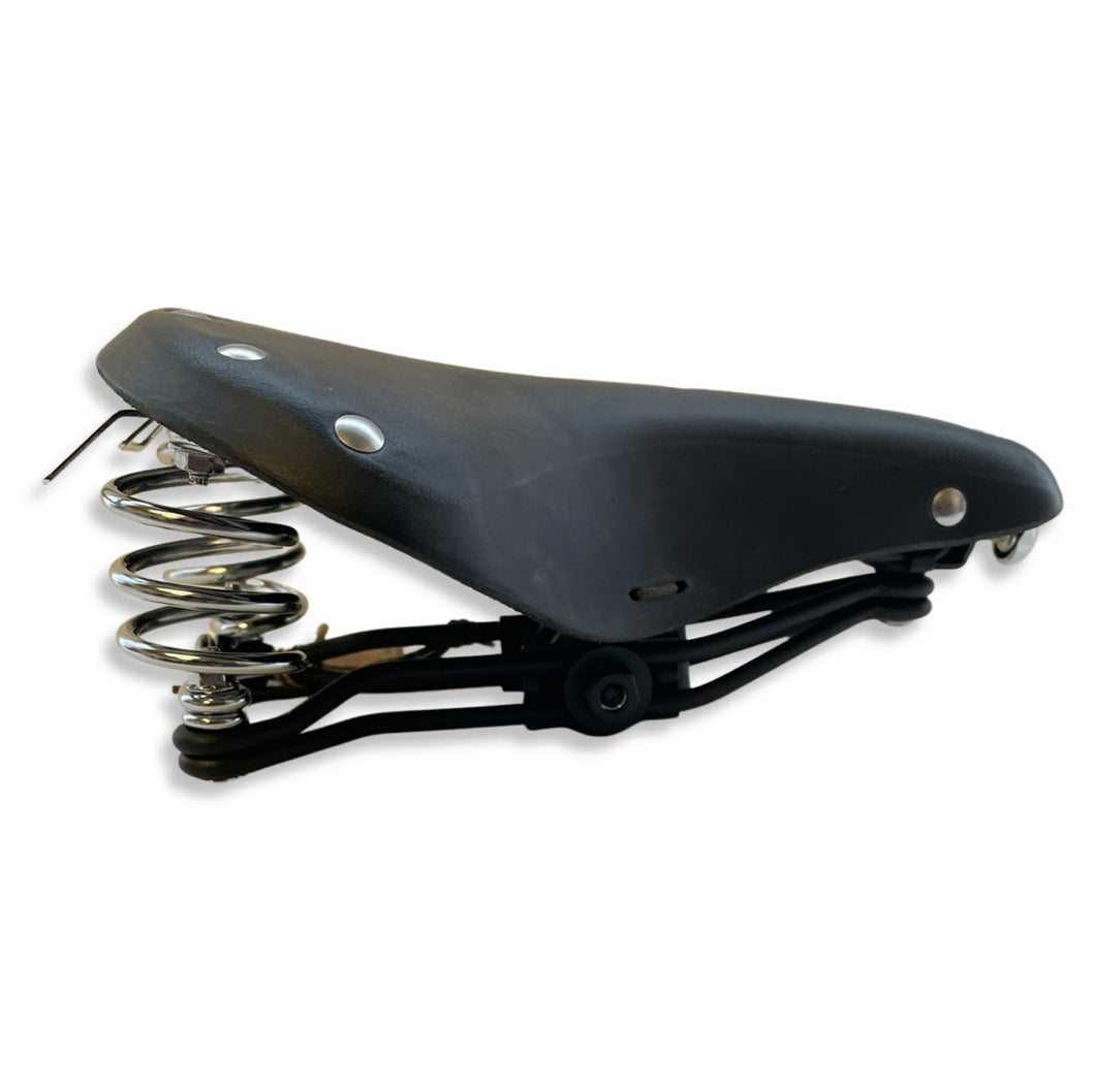 Wicked W99 Leather Spring Saddle